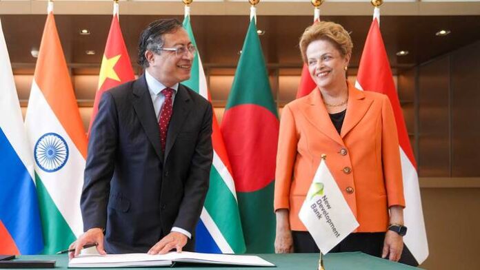 Colombia radica formalmente en China solicitud de ingreso al banco de los BRICS